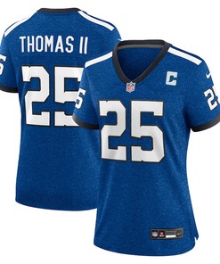 Rodney Thomas II 25 Indianapolis Colts Indiana Nights Alternate Game Women Jersey - Royal