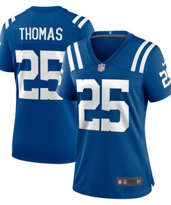 Rodney Thomas Indianapolis Colts Womens Player Game Jersey - Royal Nfl