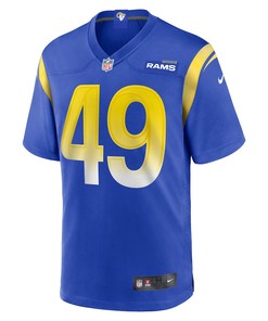 Roger Carter Jr. Los Angeles Rams Game Player Jersey - Royal