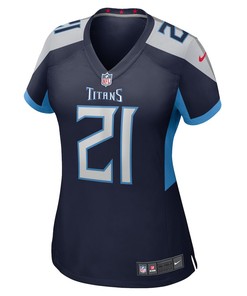 Roger McCreary Tennessee Titans Women's Game Player Jersey - Navy