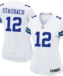 Roger Staubach Dallas Cowboys Nike Womens Retired Game Jersey - White