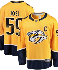 Roman Josi Nashville Predators Fanatics Branded Breakaway Player Jersey - Gold Nhl