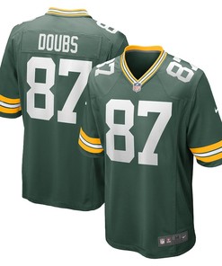 Romeo Doubs 87 Green Bay Packers Game Player Jersey - Green