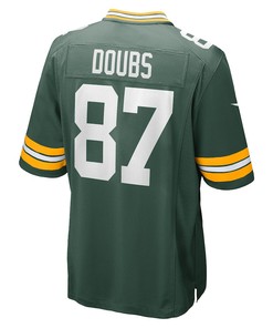Romeo Doubs 87 Green Bay Packers Game Player Jersey - Green