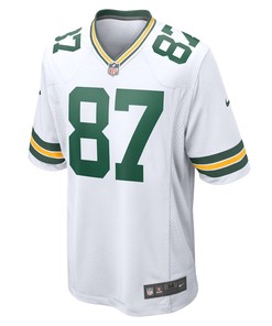 Romeo Doubs 87 Green Bay Packers Game Player Jersey - White