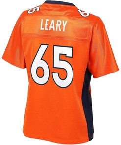 Ron Leary Denver Broncos Nfl Pro Line Womens Team Color Player Jersey - Orange