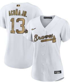 Ronald AcuÃƒÆ’Ã†â€™Ãƒâ€ Ã¢â‚¬â„¢ÃƒÆ’Ã¢â‚¬Å¡Ãƒâ€šÃ‚Â±a Jr. Atlanta Braves Womens 2022 Mlb All-star Game Replica Player Jersey - White Mlb