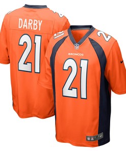 Ronald Darby Denver Broncos Game Jersey - Orange Nfl