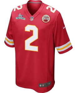 Ronald Jones 2 Kansas City Chiefs Super Bowl LVII Champions Men Game Jersey - Red