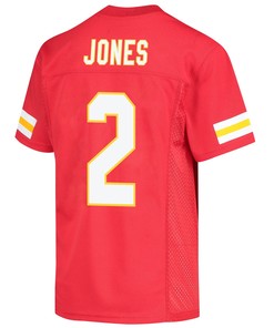 Ronald Jones 2 Kansas City Chiefs Super Bowl LVII Champions Youth Game Jersey - Red