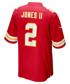 Ronald Jones II 2 Kansas City Chiefs Game Jersey - Red