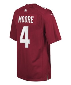 Rondale Moore 4 Arizona Cardinals Youth Game Player Jersey - Cardinal