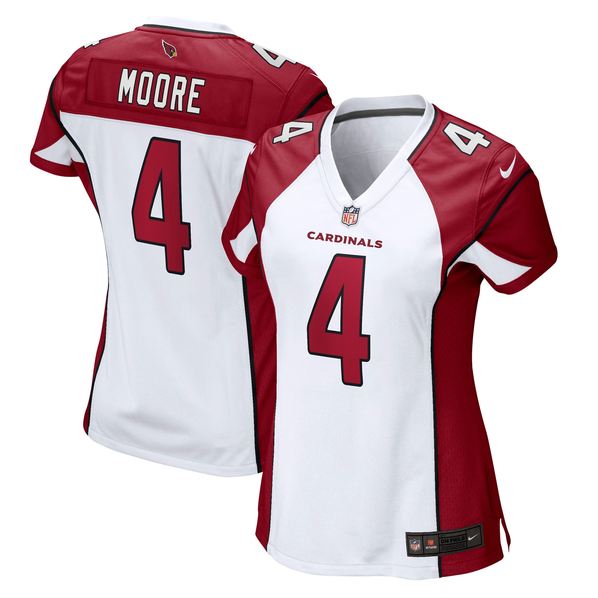 Rondale Moore Arizona Cardinals Womens Game Jersey - White Nfl