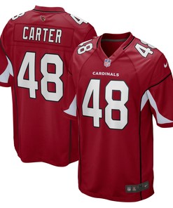 Rondell Carter Arizona Cardinals Game Jersey - Cardinal Nfl