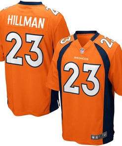 Ronnie Hillman Denver Broncos Nike Game Jersey - Orange
