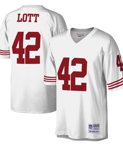 Ronnie Lott San Francisco 49ers Mitchell And Ness Legacy Replica Jersey White Nfl