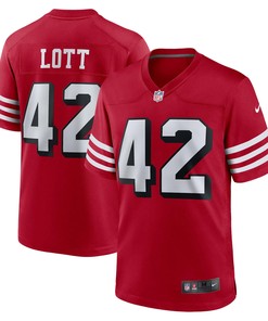 Ronnie Lott San Francisco 49ers Retired Alternate Game Jersey - Scarlet Nfl