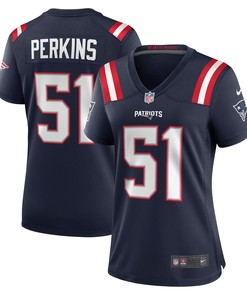 Ronnie Perkins New England Patriots Womens Game Jersey - Navy Nfl