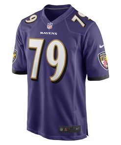 Ronnie Stanley 79 Baltimore Ravens Game Jersey - Purple