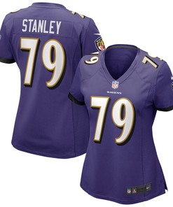 Ronnie Stanley Baltimore Ravens Womens Game Jersey - Purple Nfl