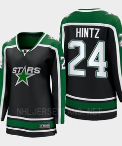 Roope Hintz 24 Dallas Stars 2022 Special Edition 2.0 Women Breakaway Player Retro Jersey Black