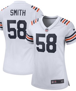 Roquan Smith Chicago Bears Womens 2019 Alternate Classic Game Jersey - White Nfl
