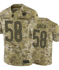 Roquan Smith Jersey Nfl Camo Chicago Bears