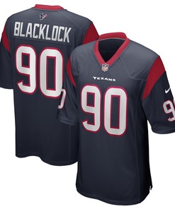 Ross Blacklock Houston Texans Player Game Jersey - Navy Nfl