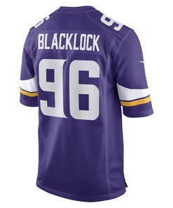 Ross Blacklock Minnesota Vikings Game Player Jersey - Purple