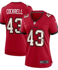 Ross Cockrell Tampa Bay Buccaneers Womens Game Jersey - Red Nfl