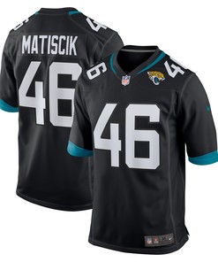 Ross Matiscik Jacksonville Jaguars Game Jersey Black Nfl