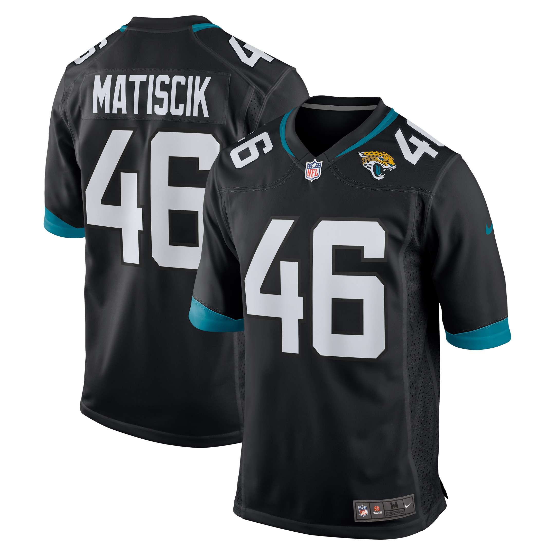 Ross Matiscik Jacksonville Jaguars Game Jersey Black Nfl