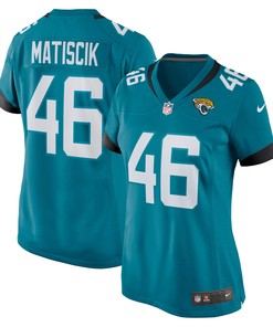 Ross Matiscik Jacksonville Jaguars Womens Game Jersey - Teal Nfl