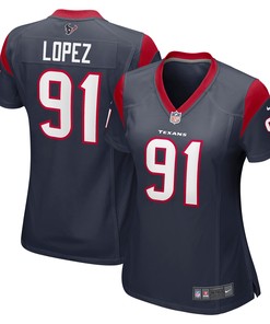 Roy Lopez Houston Texans Womens Player Game Jersey - Navy Nfl