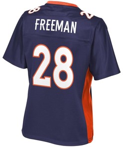 Royce Freeman Denver Broncos Nfl Pro Line Womens Alternate Player Jersey - Navy