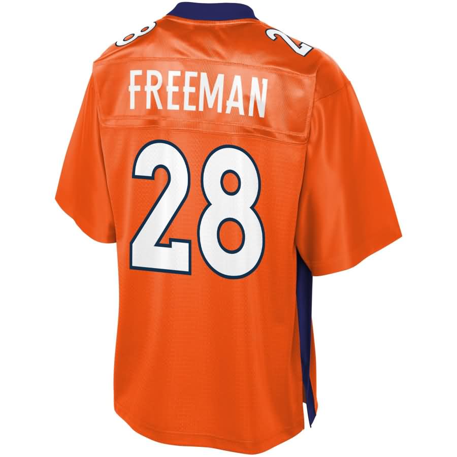 Royce Freeman Denver Broncos Nfl Pro Line Youth Player Jersey - Orange