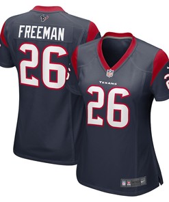 Royce Freeman Houston Texans Women's Game Player Jersey - Navy