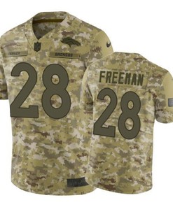 Royce Freeman Jersey Nfl Camo Denver Broncos