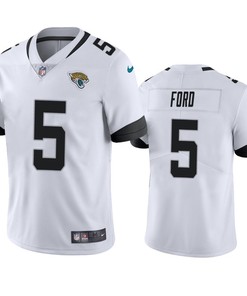 Rudy Ford 5 Jacksonville Jaguars White Vapor Limited Jersey