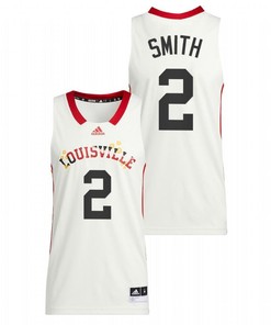 Russ Smith 2 Louisville Cardinals Alumni Basketball Honoring Black Excellence Jersey - White