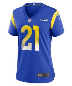 Russ Yeast Los Angeles Rams Women's Game Player Jersey - Royal