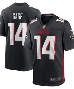 Russell Gage Atlanta Falcons Game Player Jersey - Black Nfl