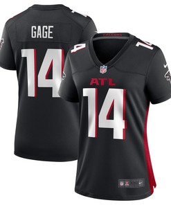 Russell Gage Atlanta Falcons Womens Game Player Jersey - Black Nfl