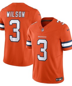 Russell Wilson 3 Denver Broncos Vapor F.U.S.E. Limited Jersey - Orange