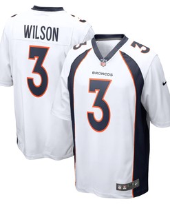 Russell Wilson Denver Broncos Game Jersey - White Nfl