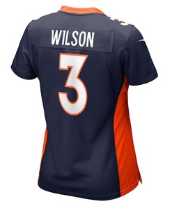 Russell Wilson Denver Broncos Women's Game Jersey - Navy Jersey