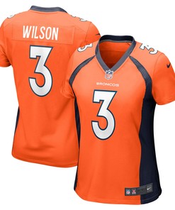 Russell Wilson Denver Broncos Womens Game Jersey - Orange Nfl