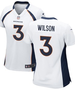 Russell Wilson Denver Broncos Women's Game Jersey - White Jersey