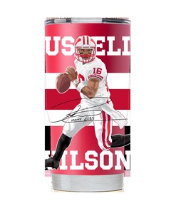 Russell Wilson Red Tumbler - Russell Wilson Red Tumbler Gift for Fan