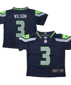 Russell Wilson Seattle Seahawks Toddler Game Jersey - College Navy Nfl